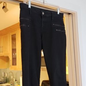 Vintage Black Helmut Lang Denim, Sz 29